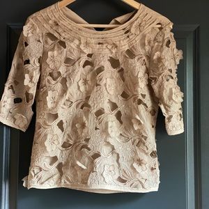 Beautiful detail lace blouse.  Excellent condition.